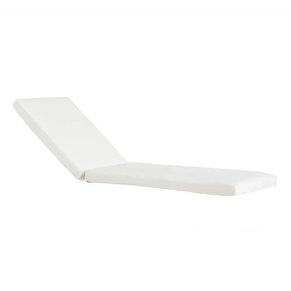 Pottery Barn Universal Single Chaise Lounge Outdoor Furniture Cover White Patio